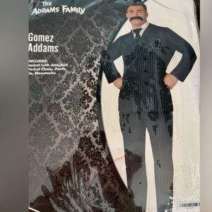 Gomez Addams Costume Pinstripe Suit sz XL
